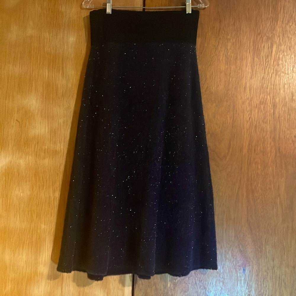 Tory Burch Super Soft glittery skirt